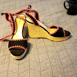 Wedges size 9 never worn